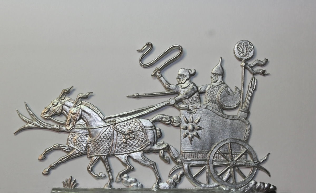 persische Sichelstreitwagen 5.Jhdt. v. Chr.